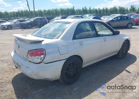 2007 Subaru Impreza 2.5I z USA, uszkodzony, nr VIN JF1GD61687G502268